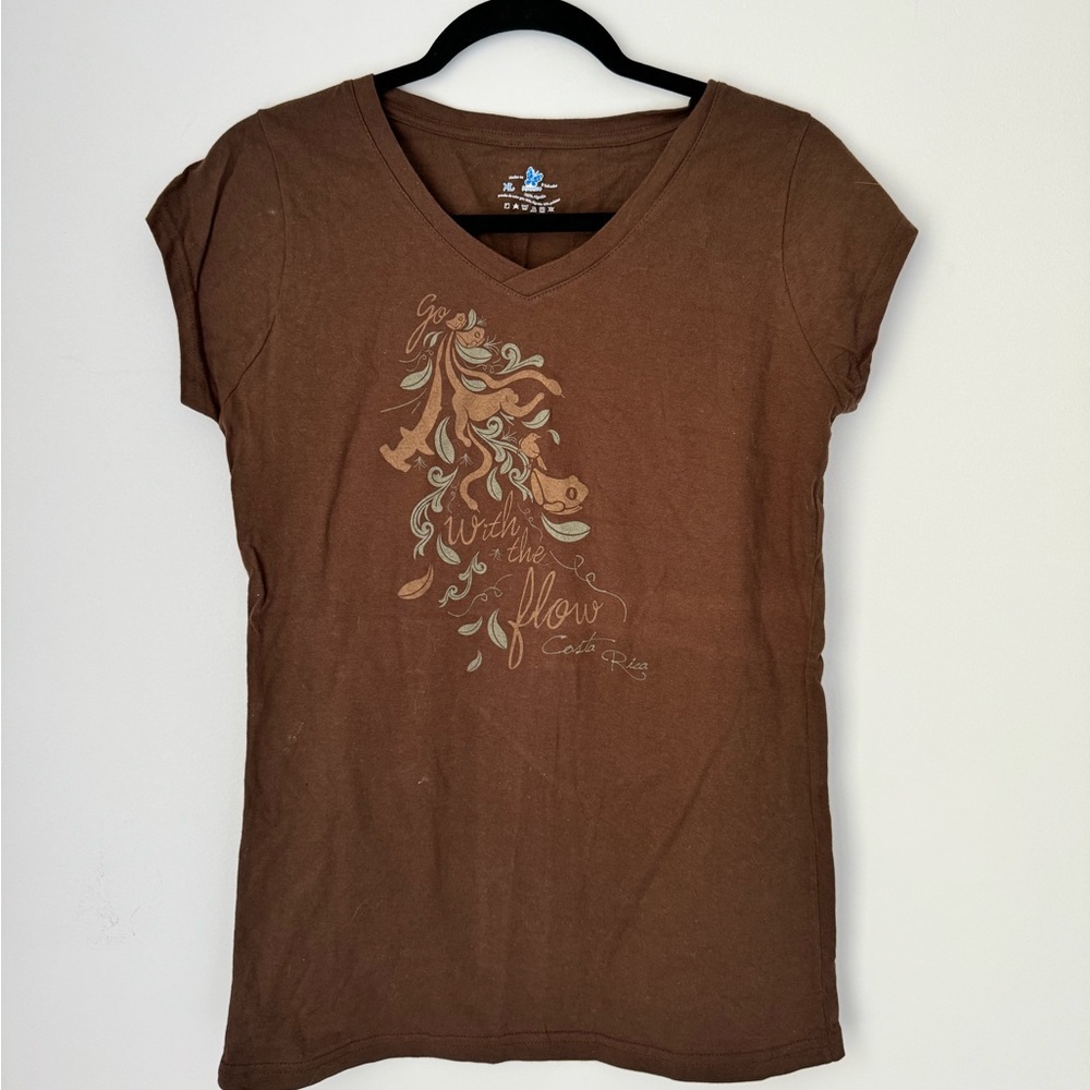 Vintage “With the flow” Costa Rica t-shirt, size XL